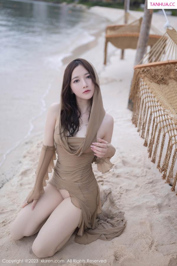 鱼子酱fish  [XiuRen]高清写真图 2023.08.25 No.7288 鱼子酱Fish 沙滩美腿第58张图片